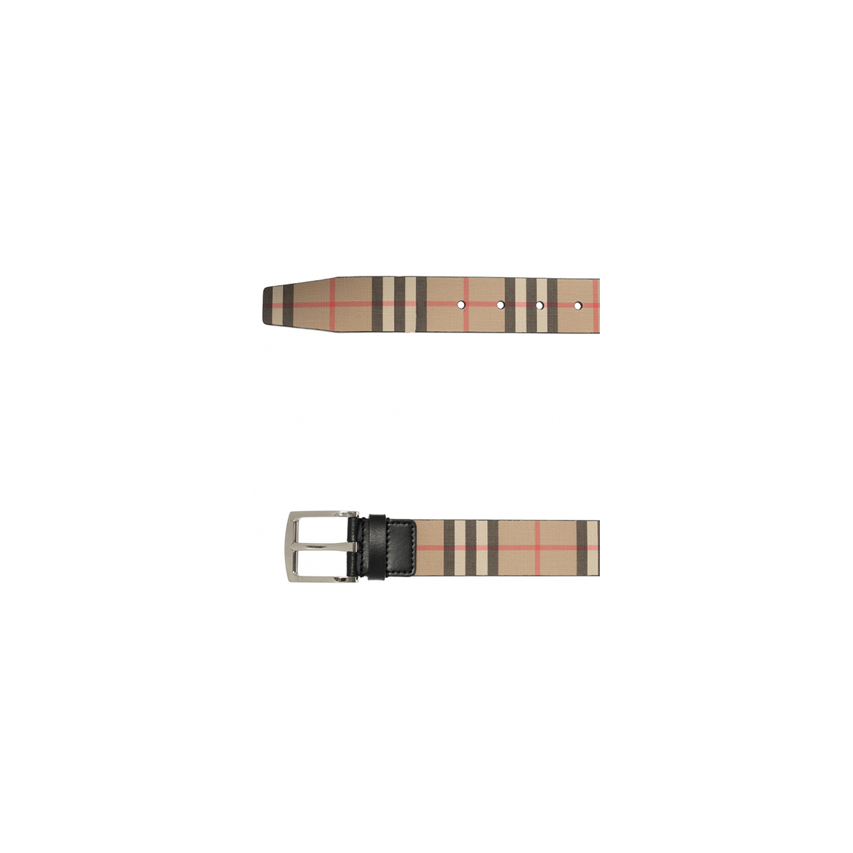 BURBERRY CHECKED BELT