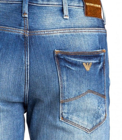 Emporio Armani -J06 Limited Edition Denim Blue Jeans