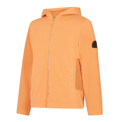 STONE ISLAND SHADOW PROJECT FULL ZIP HOODIE IN ORANGE