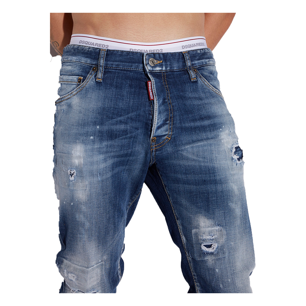 DSQUARED2 DARK 3 WASH COOL GUY JEANS