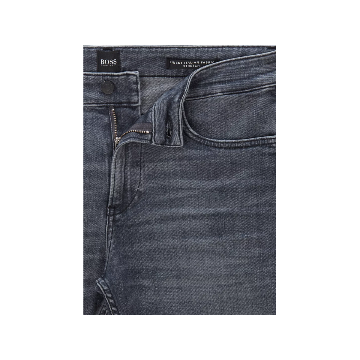 BOSS SLIM FIT DELAWARE3-1 JEANS IN GREY