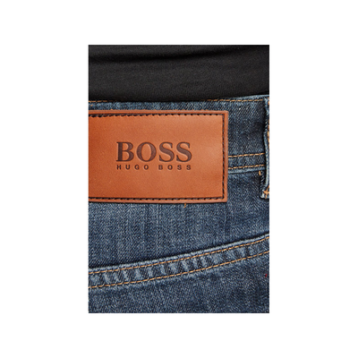 BOSS 'TABER BC-C' TAPERED JEANS IN BLUE