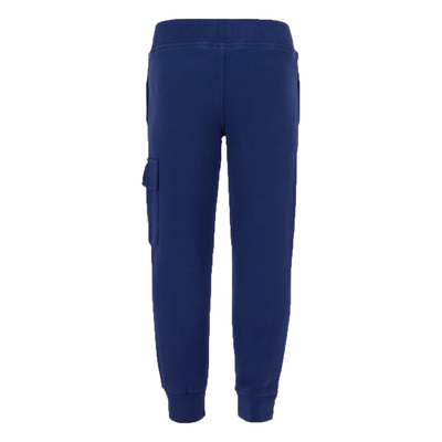 CP COMPANY JUNIOR WITH NYLON CONTRAST TRACKSUIT IN BLUEPRINT