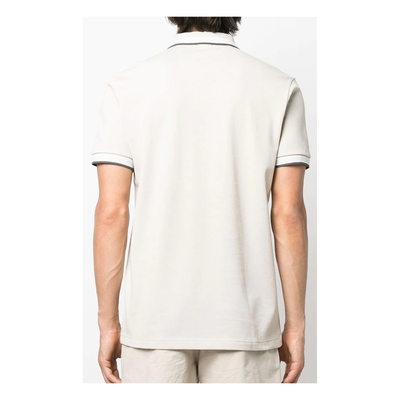 BOSS 'PADDY COTTON POLO IN PALE BEIGE