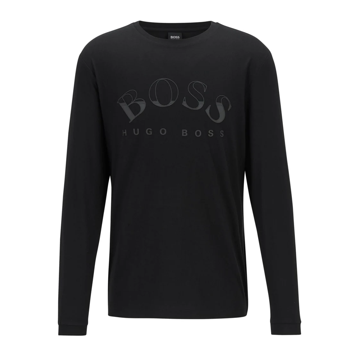 BOSS TOGN 1 LONG SLEEVE T-SHIRT IN BLACK