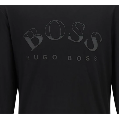 BOSS TOGN 1 LONG SLEEVE T-SHIRT IN BLACK