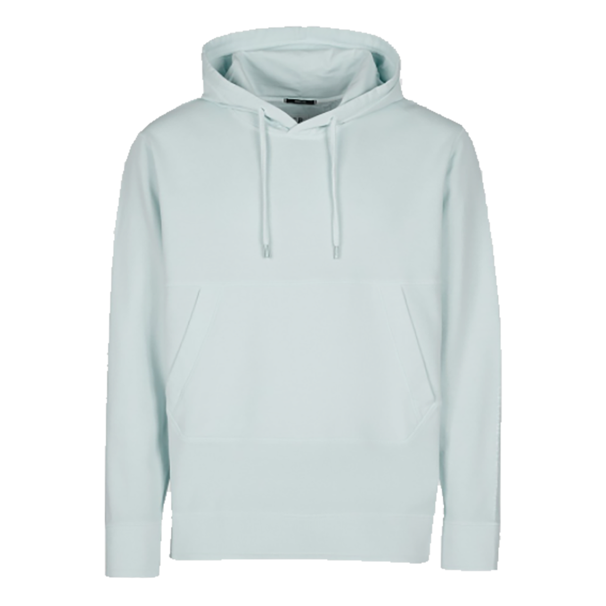 CP COMPANY COTTON RESIST DYED HOODIE IN BABY BLUE