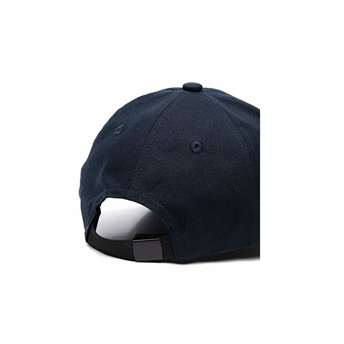 STONE ISLAND JUNIOR EMBROIDERED LOGO CAP IN NAVY BLUE