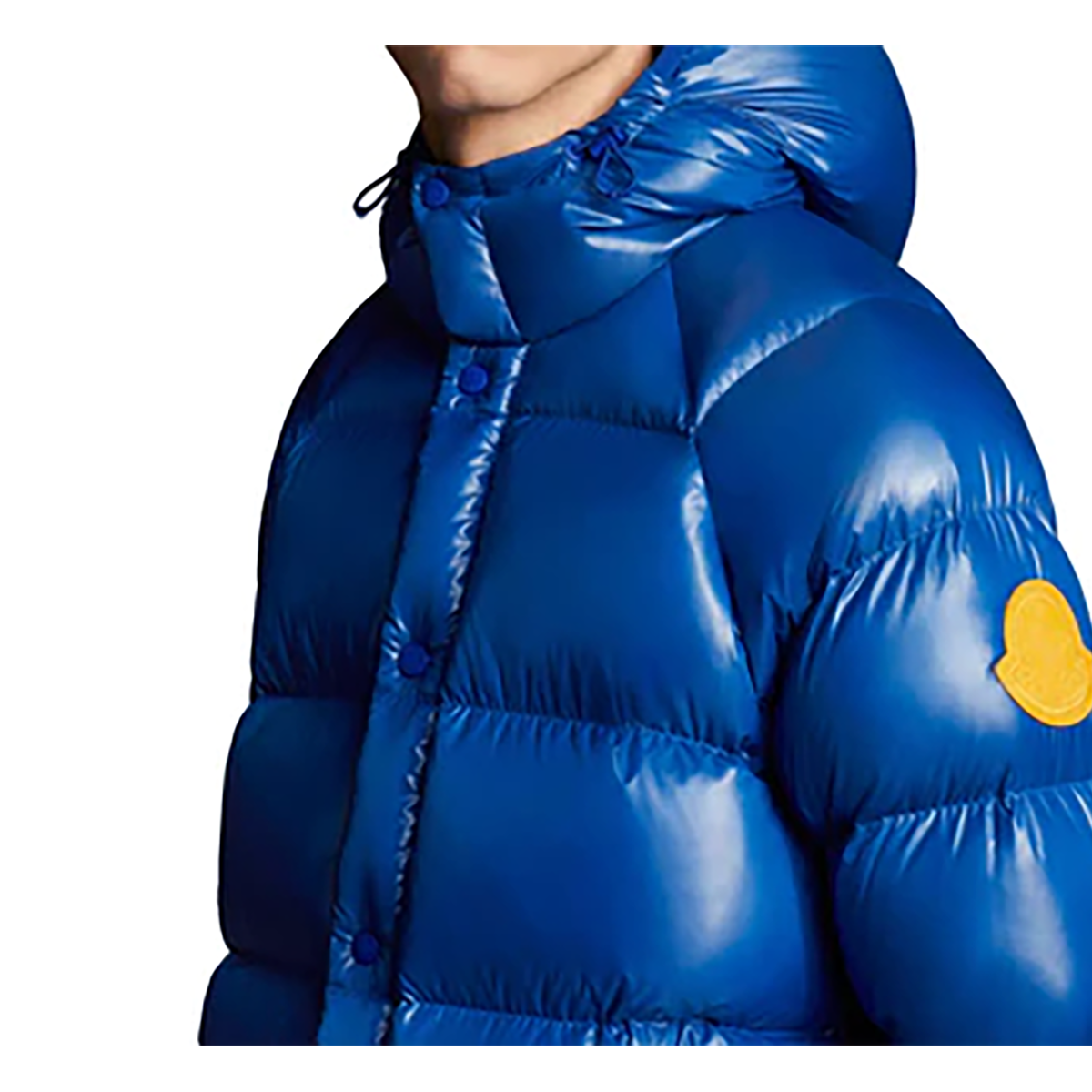 MONCLER SUGINAMI GIUBBOTTO JACKET IN BLUE