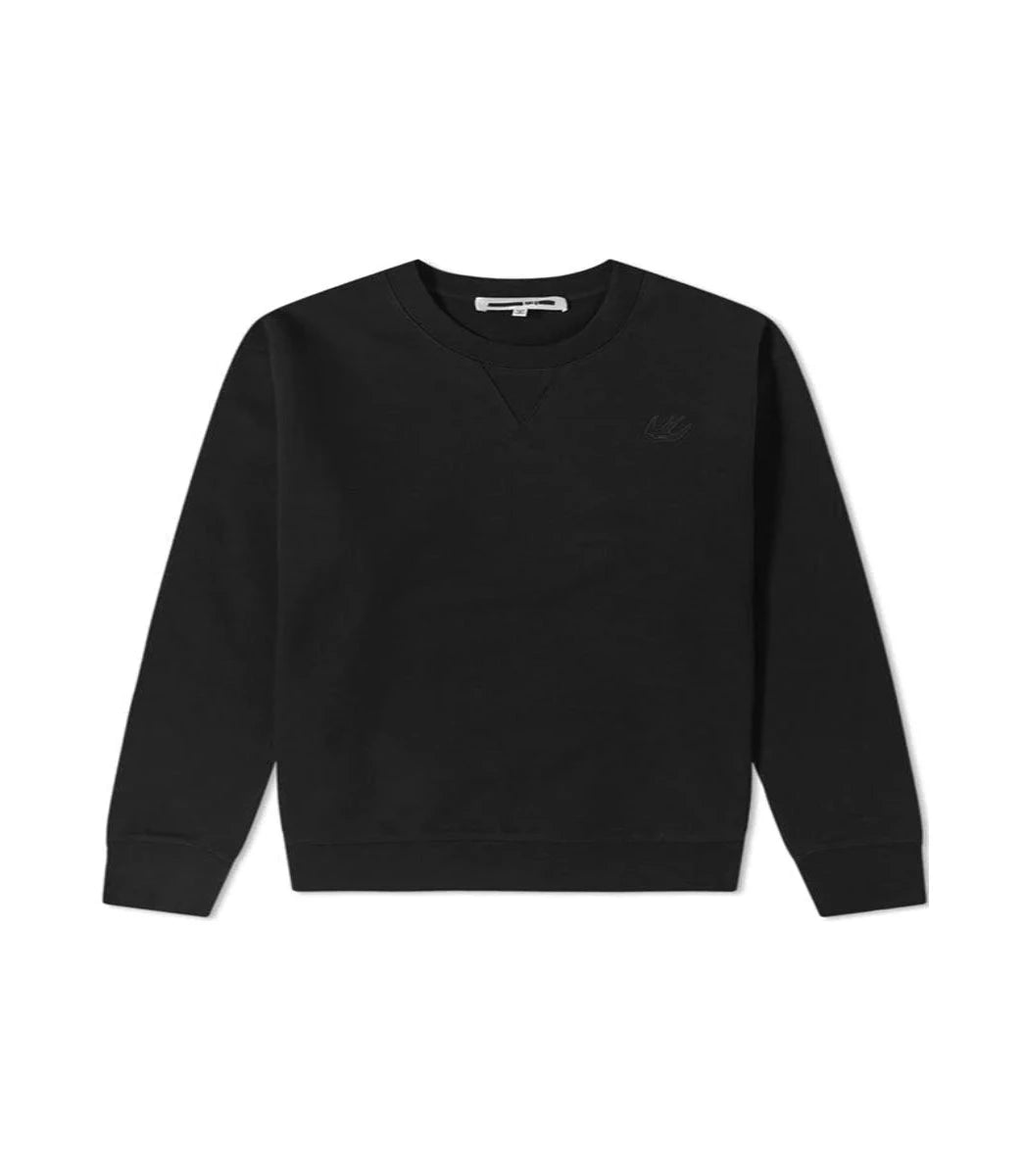 MCQ ALEXANDER MCQUEEN - SMALL SWALLOW LOGO - BLACK