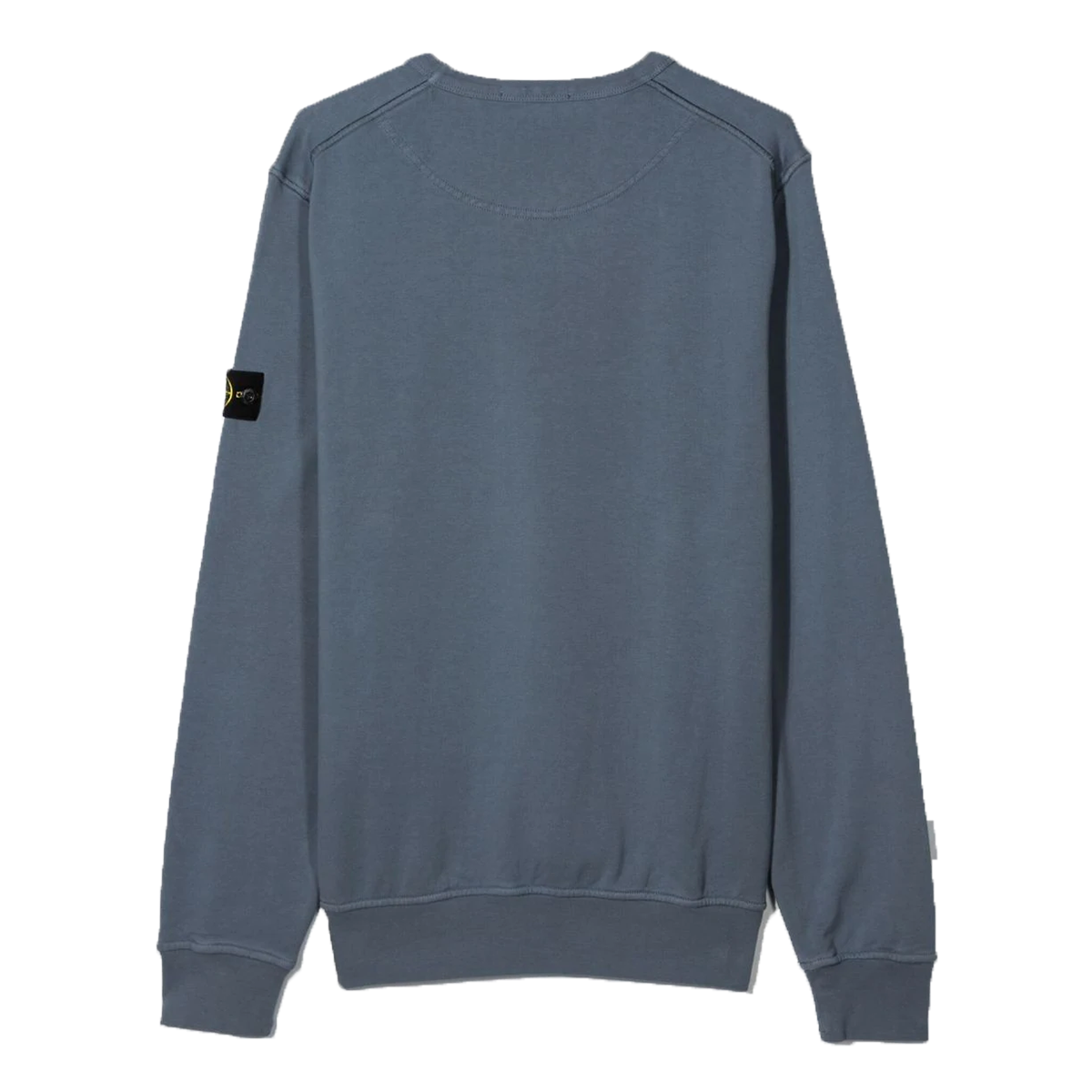 STONE ISLAND JUNIOR COTTON SWEATER IN MID BLUE