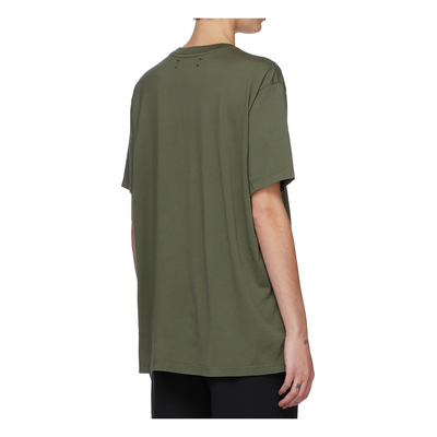 AMIRI CORE LOGO T-SHIRT IN OLIVE GREEN