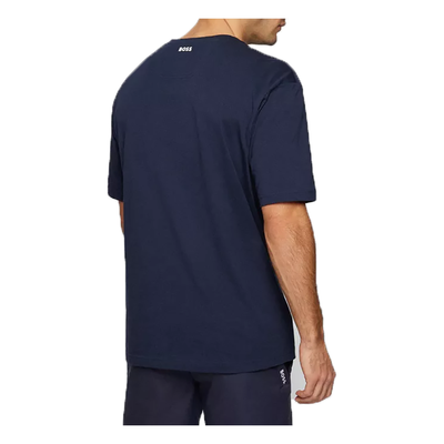 BOSS 'TEE 1' RELAXED FIT T-SHIRT IN NAVY