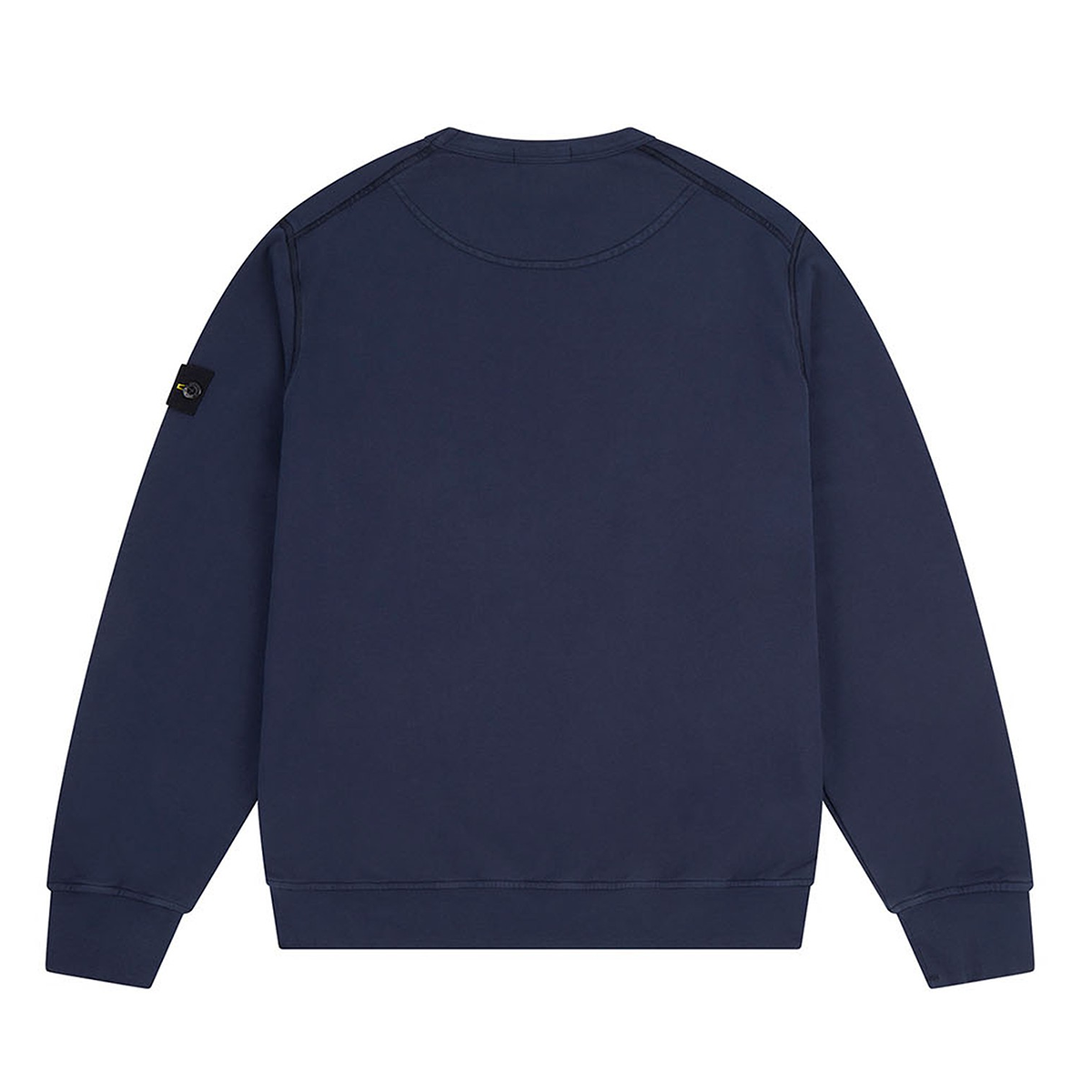 STONE ISLAND JUNIOR COTTON SWEATER IN NAVY