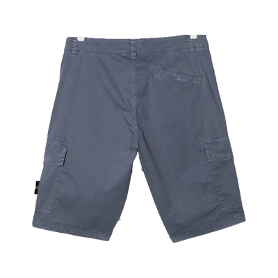 STONE ISLAND JUNIOR CARGO SHORTS IN NAVY