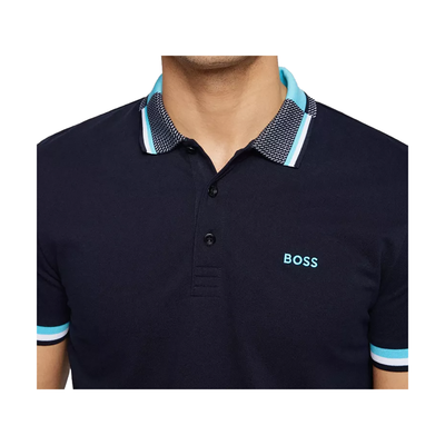 BOSS 'PADDY 1' POLO IN NAVY BLUE