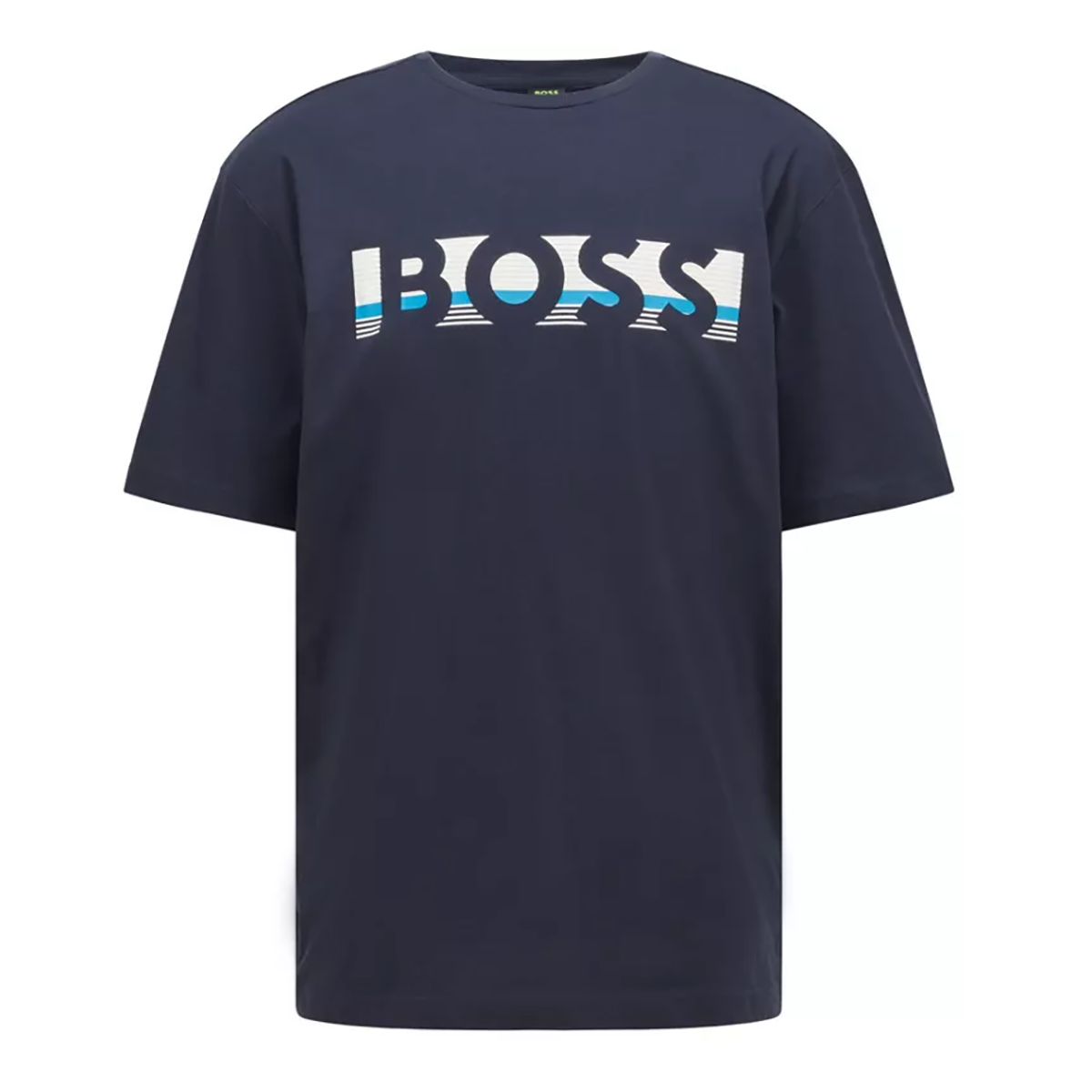 BOSS 'TEE 1' RELAXED FIT T-SHIRT IN NAVY