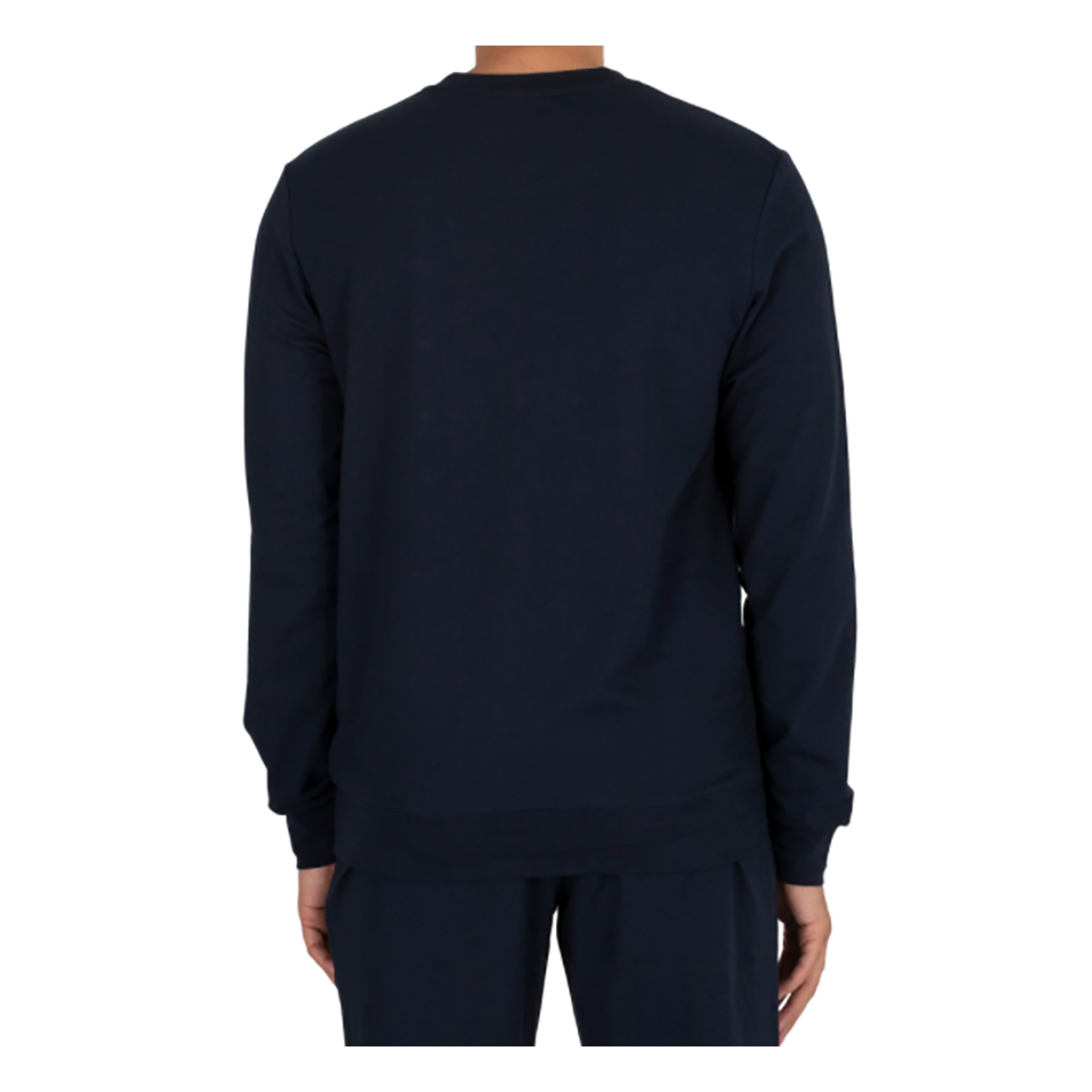 EMOPRIO ARMANI CREW NECK TRACKSUIT IN NAVY BLUE