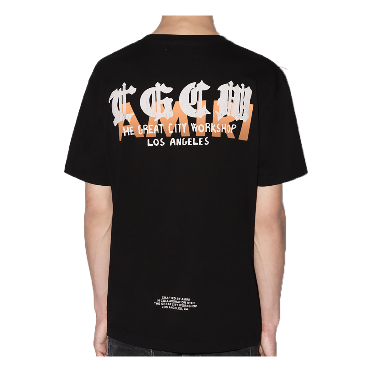 AMIRI T.G.C.W LOGO T-SHIT IN BLACK