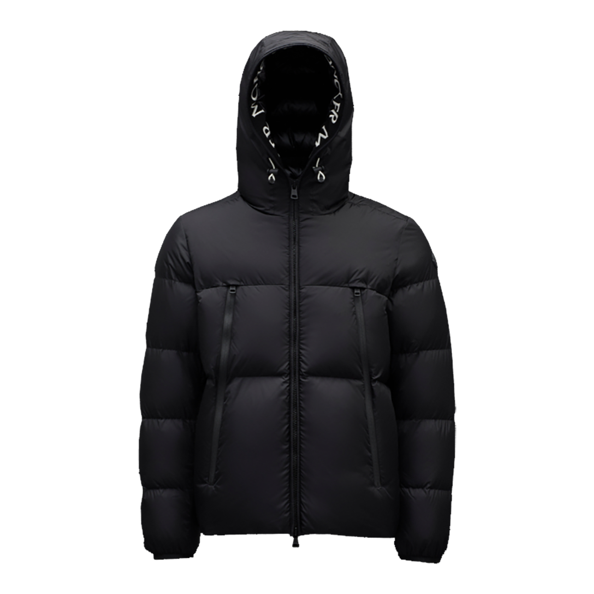 MONCLER MONTCLA SHORT DOWN JACKET IN BLACK