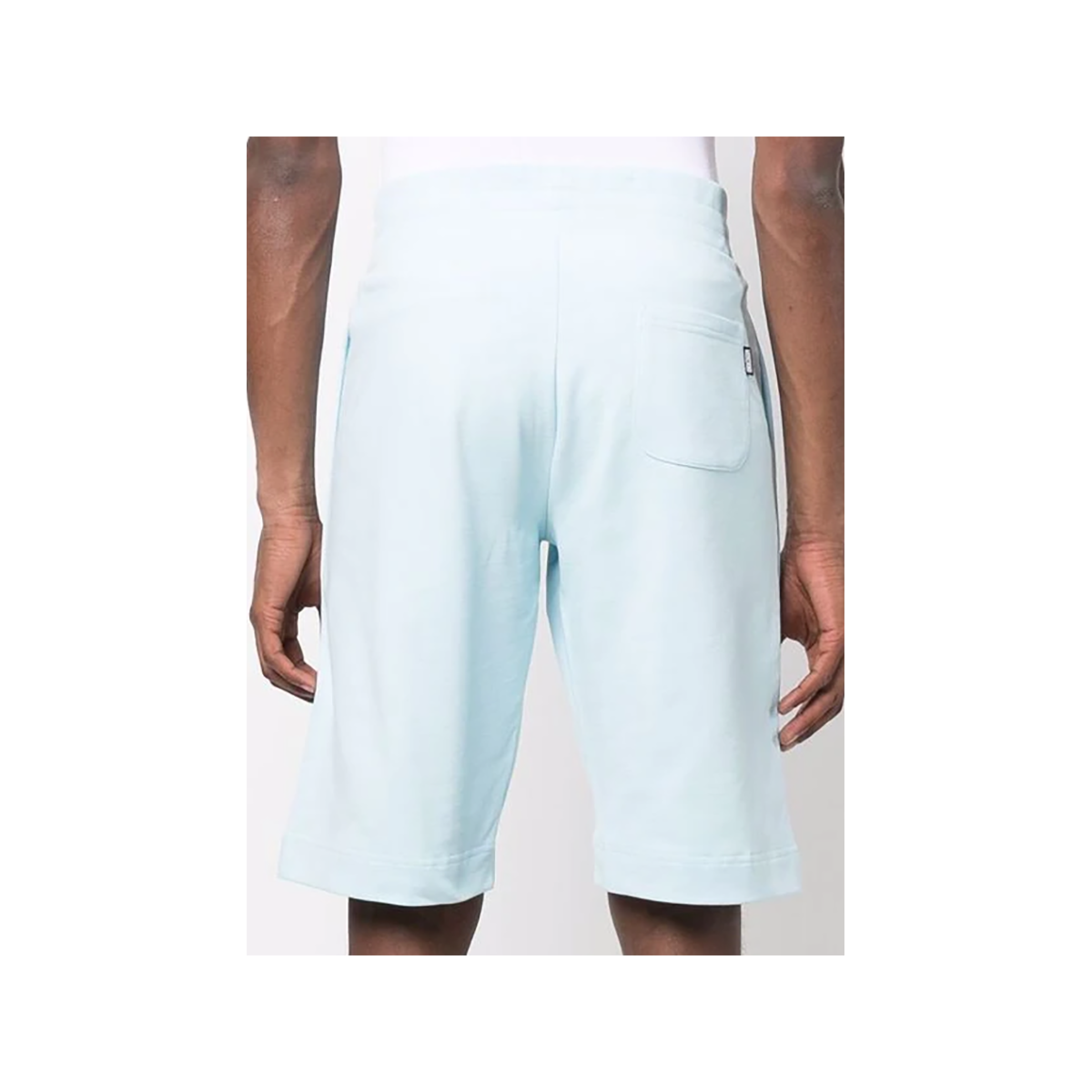 MOSCHINO UNDERBEAR SHORTS IN PALE BLUE