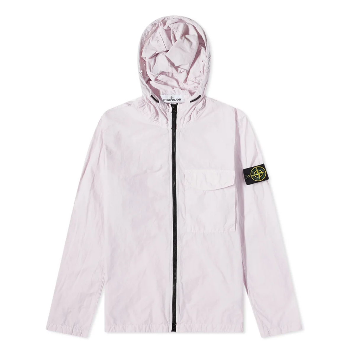 STONE ISLAND NASLAN LIGHT OVERSHIRT IN ROSE