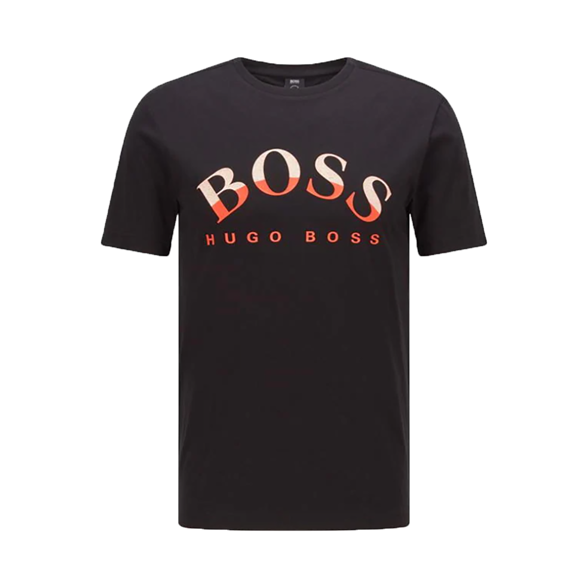 BOSS 'BOSS 1' LOGO T-SHIRT IN BLACK