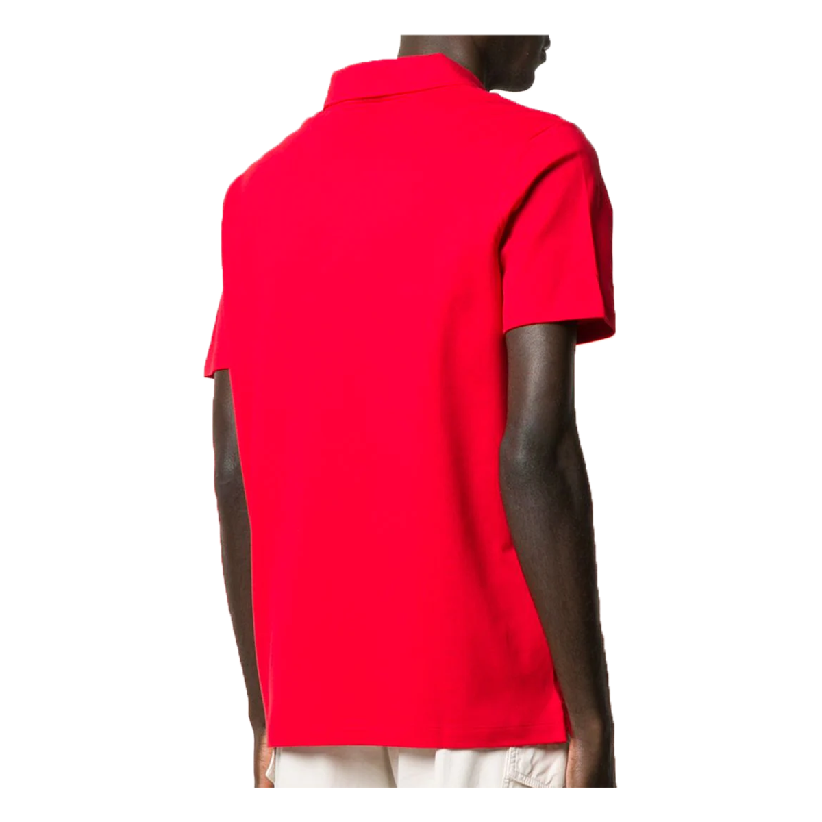 PAUL & SHARK PIQUE COTTON POLO IN RED