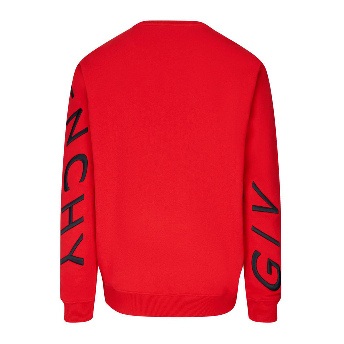 GIVENCHY REFRACTED LOGO SWEATER IN RED