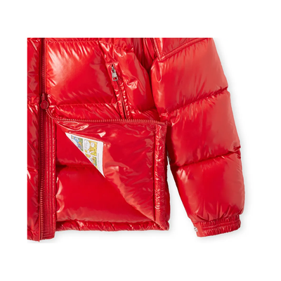 MONCLER ECRINS GIUBBOTTO PADDED JACKET IN RED