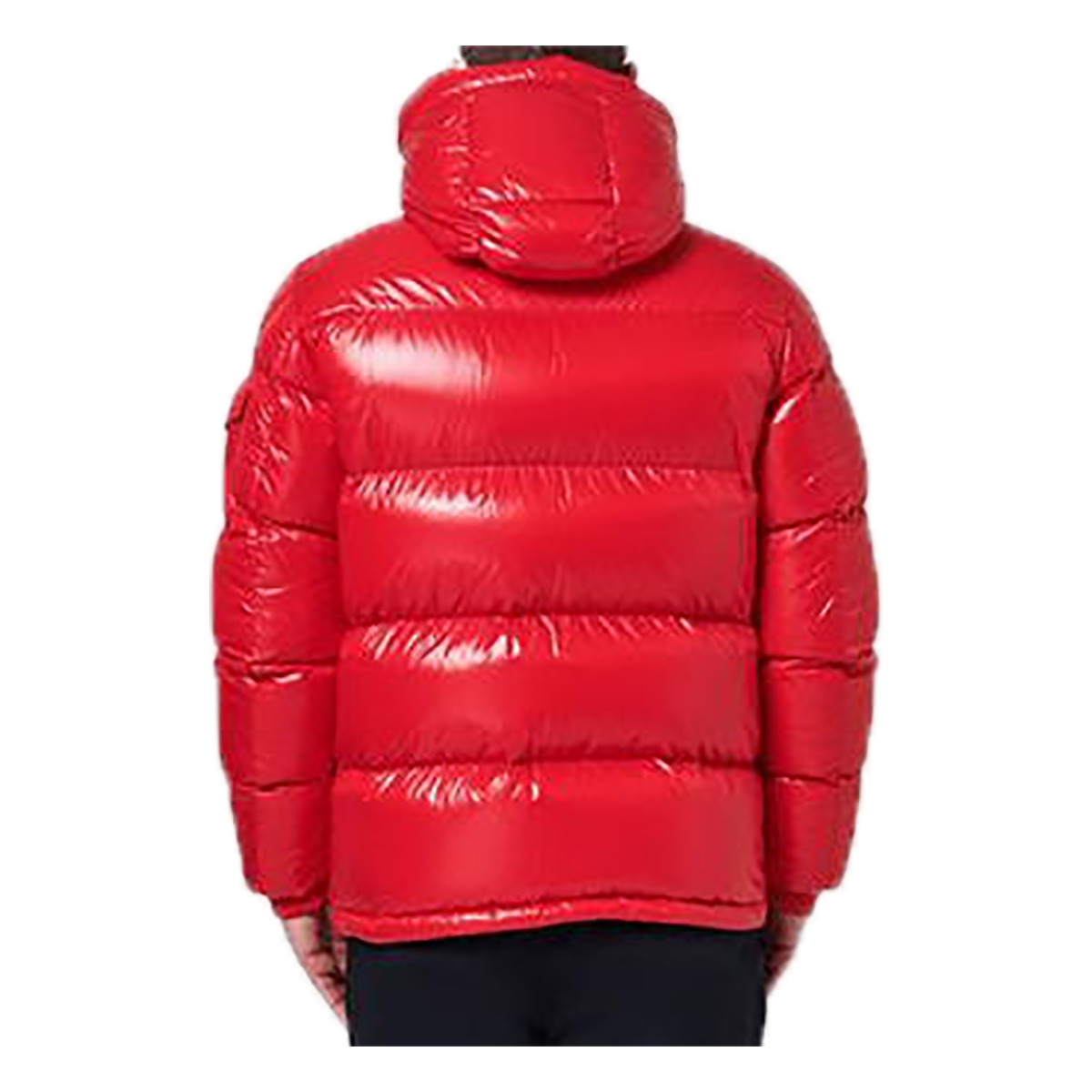 MONCLER ECRINS GIUBBOTTO PADDED JACKET IN RED