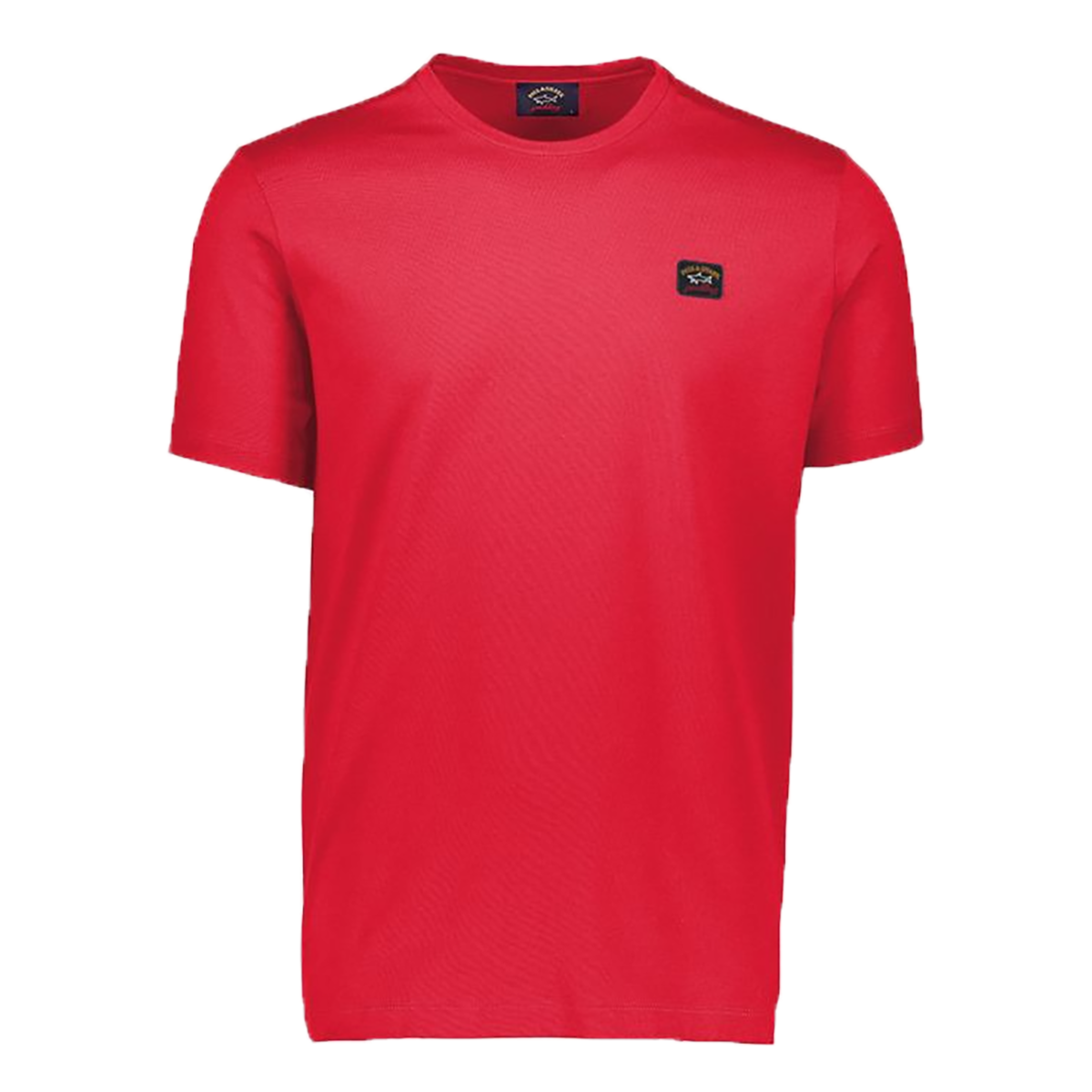 PAUL & SHARK ORGANIC COTTON T-SHIRT IN RED