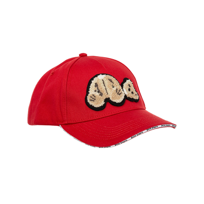 PALM ANGELS BEAR CAP IN RED