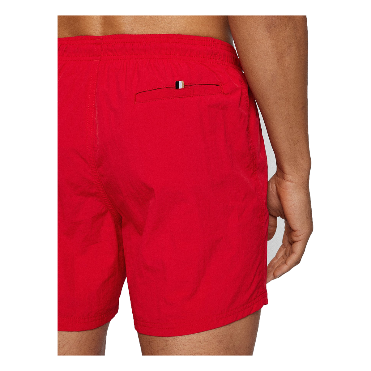 BOSS OCTOPUS QUICK DRYING SWIM SHORTS IN RED