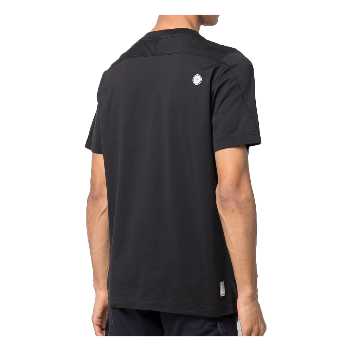 STONE ISLAND SHADOW NEO-FLORA T-SHIRT IN BLACK