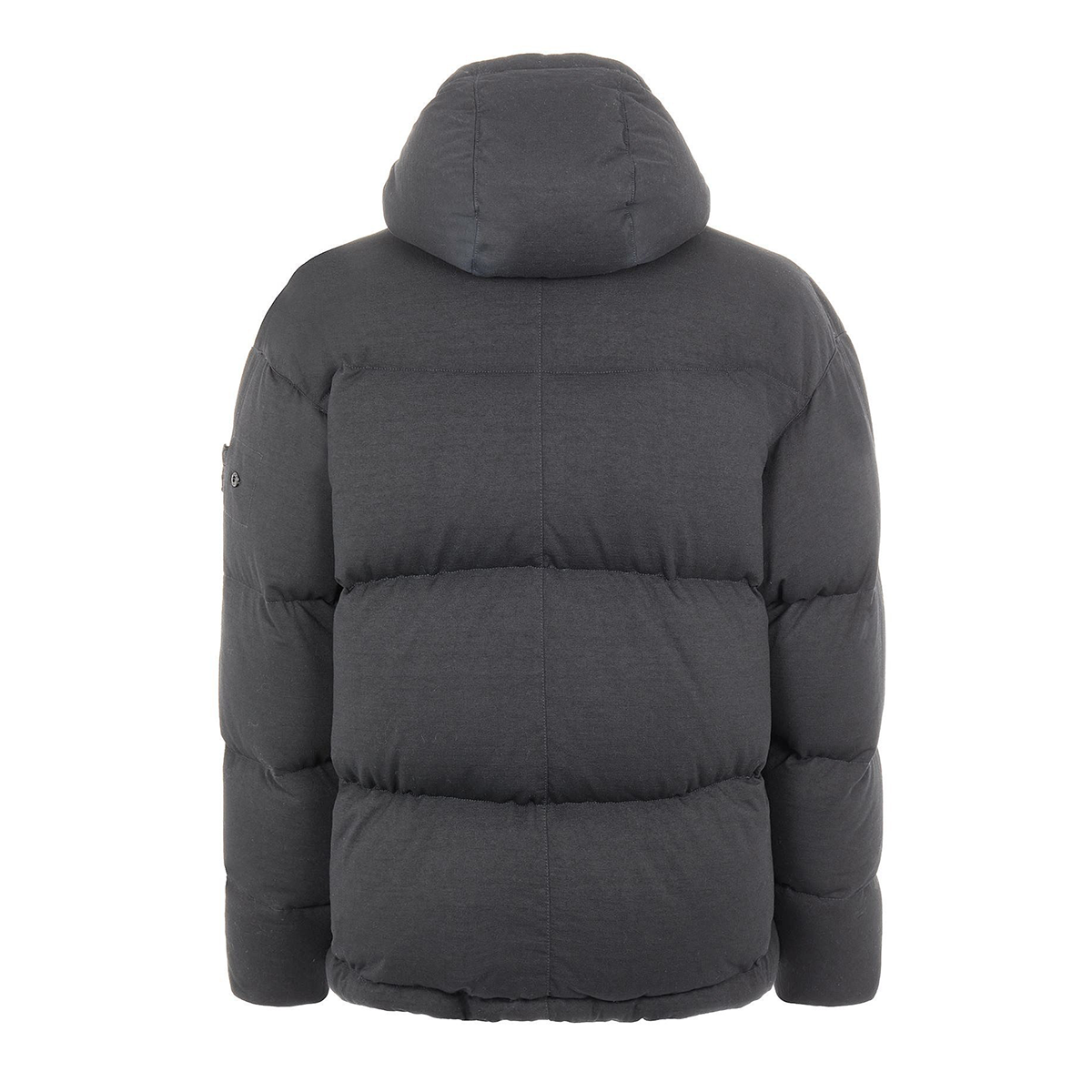 STONE ISLAND HIGH DENSITY R NYLON JACKET IN CHARCOAL