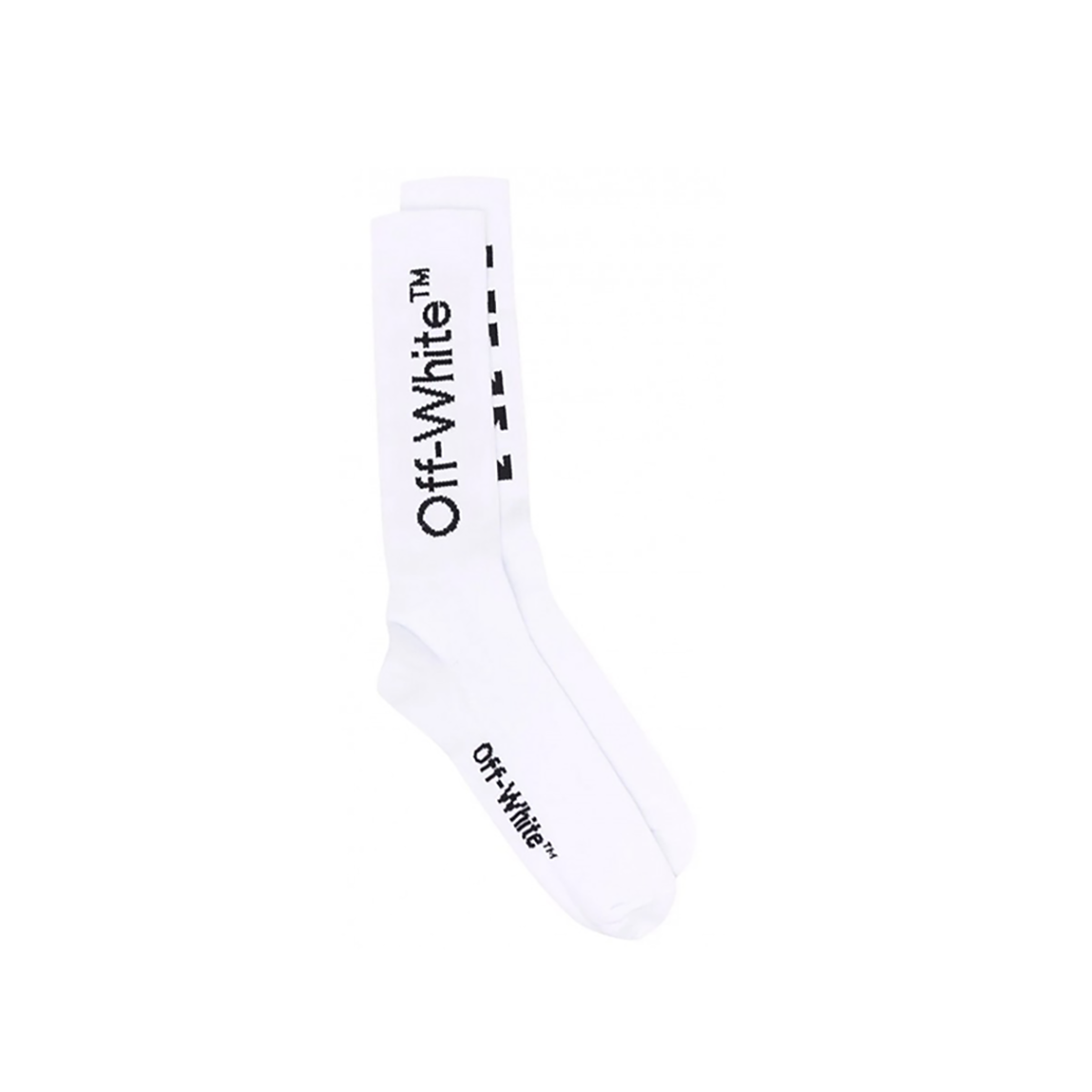 OFF WHITE ARROWS MID SOCKS IN WHITE