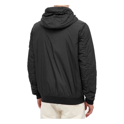 STONE ISLAND CRINKLE REPS POCKE DOWN JACKET IN BLACK