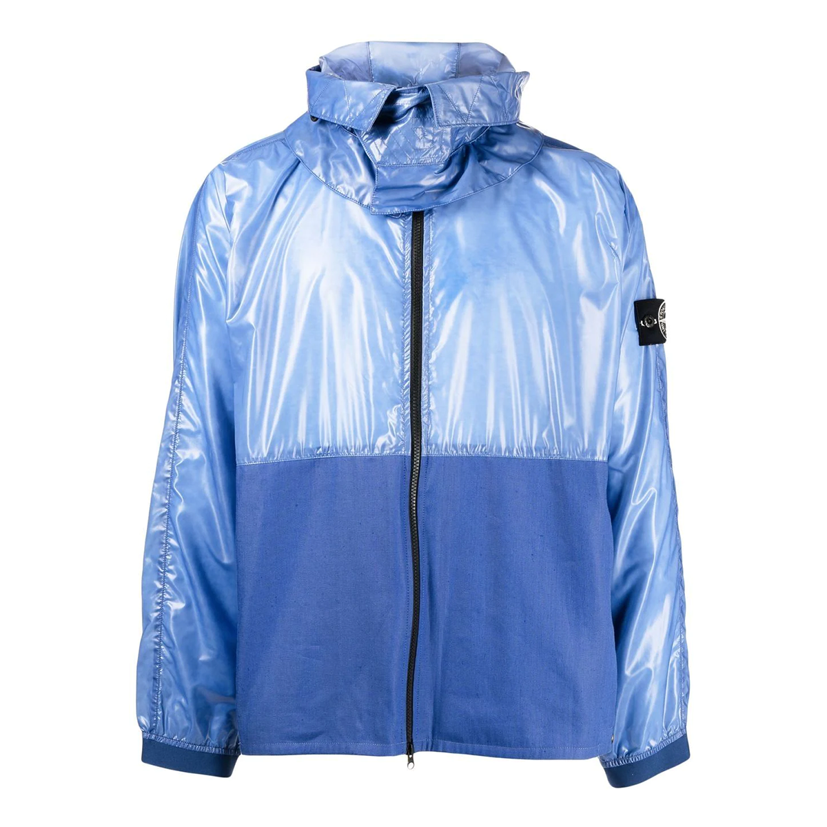 STONE ISLAND HEAT REFLECTIVE JACKET IN BLUE