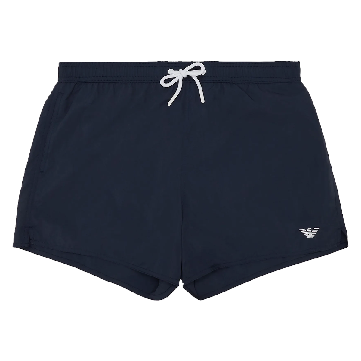 EMPORIO ARMANI SWIM TRUNCKS WITH MICRO EAGLE IN NAVY