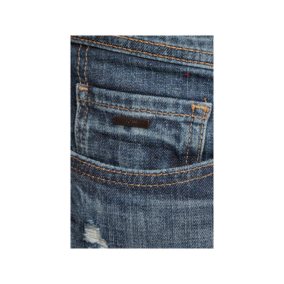 BOSS 'TABER BC-C' TAPERED JEANS IN BLUE