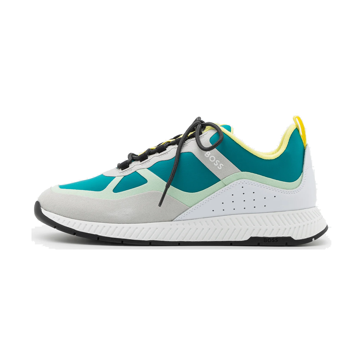 BOSS TITANIUM_RUNN_LYMX TRAINERS IN OPEN GREEN