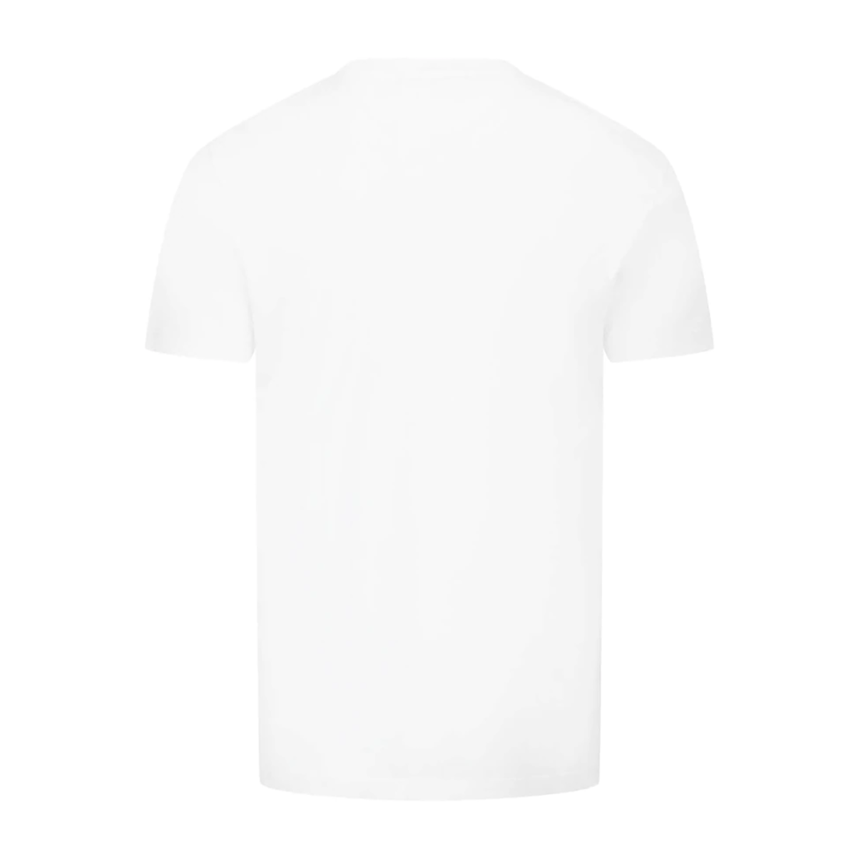 EMPORIO ARMANI IMA-JERSEY LOGO T-SHIRT IN WHITE