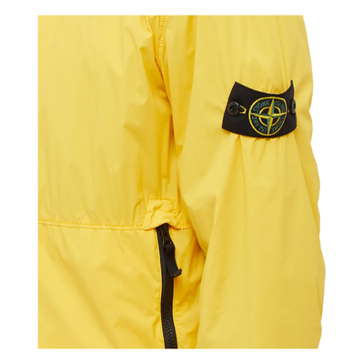 STONE ISLAND NYLON GARMENT DYED JACKET IN YELLOW