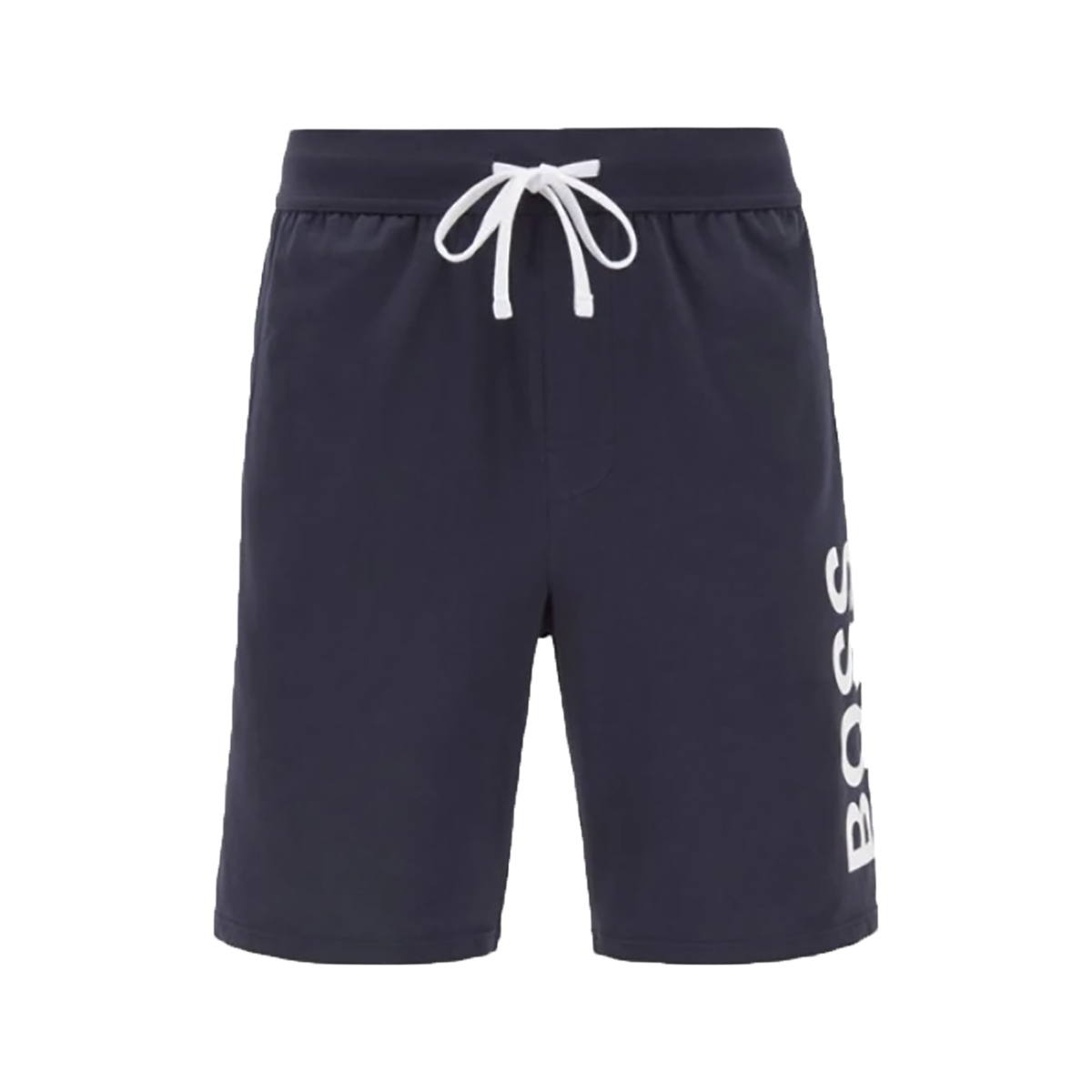 BOSS SIDE LOGO SHORTS IN NAVY BLUE