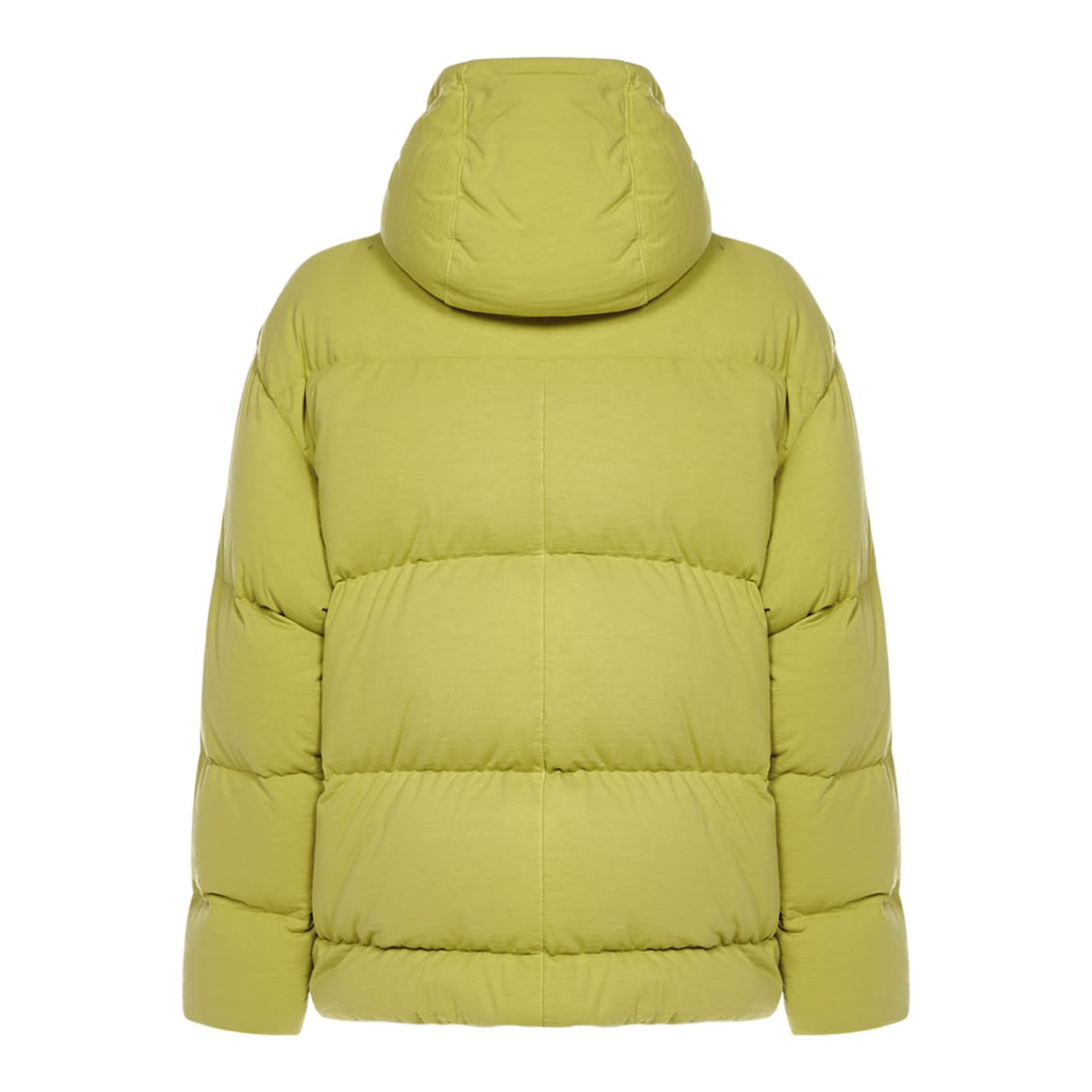 STONE ISLAND HIGH DENSITY R NYLON JACKET IN YELLOW