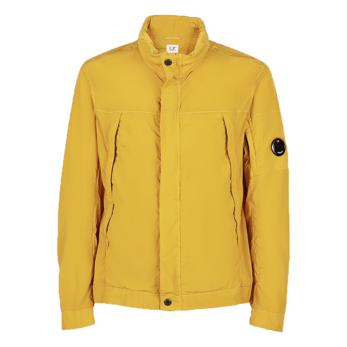 CP COMPANY NYCRA-R MEDIUM JACKET IN YELLOW