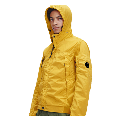 CP COMPANY NYCRA-R MEDIUM JACKET IN YELLOW